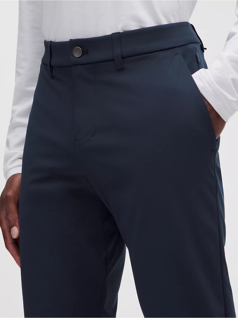 Lululemon ABC Slim-Fit Trouser 26L Warpstreme True Navy Size 31